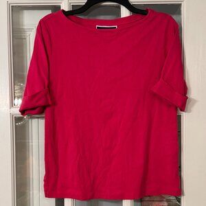 Karen Scott quarter sleeve blouse‎ top size S
